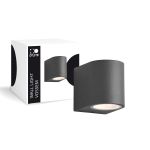 D'Lite Applique Murale Vossem Noir | IP54 - Convient Pour 1x GU10