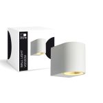D'Lite Applique Murale Vossem Blanc| IP54 - Convient Pour 1x GU10 