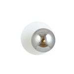 Emibig Applique Murale Oslo Acier Blanc | Convient pour 1x E14 - Max 10W