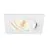 SLV New Tria Universel 68 Spot Aluminium Blanc Carré 8.6W 600lm 38D - 925-930-940 CCT | Diamètre 68mm - Meilleur Rendu Des Couleurs - Dimmable 