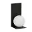 Emibig Applique Murale Form Acier Noir | Convient pour 1x E14 - Max 10W