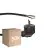 Lot 50x Noxion Power Câble d’alimentation Noir - Schuko Europlug + Extrémités ouvertes - 5m - 3 pole 0,75mm2