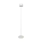 Eglo Lampadaires Salon Roccanova-L Solar Acier Blanc 2W 270lm - 830 Blanc Chaud | IP44 - Dimmable tactile - USB-C