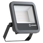 Ledvance LED Floodlight Area Gen 2 Zwart 50W 6500lm - 830 Warm Wit | IP66 - Asymmetrisch