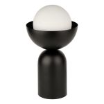 Ledvance Decor Bowl Tafellamp Zwart | 200mm - Geschikt voor E14
