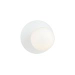 Emibig Wandlamp Oslo Staal Wit | Geschikt voor 1x E14 - Max 10W