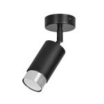 Emibig Plafondlamp Hiro Staal Zwart | Geschikt voor 1x GU10 - Max 10W