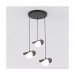 Emibig Hanglamp Ritual Staal Zwart | Geschikt voor 3x G9 - Max 8W