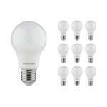 Voordeelpak 10x Noxion Lucent Classic LED E27 Peer Mat 4.9W 480lm - 830 Warm Wit | Vervangt 40W