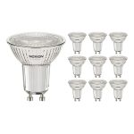 Voordeelpak 10x Noxion LED Spot GU10 PAR16 4W 345lm 36D - 827 Zeer Warm Wit | Dimbaar - Vervangt 50W