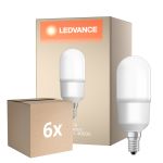 Voordeelpak 6x Osram LED Star Classic E14 Linear Mat 9W 1050lm - 840 Koel Wit | Vervangt 75W