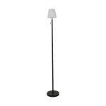 Eglo Vloerlamp Montapalma-L Solar Staal Zwart 2W 190lm - 830 Warm Wit | IP54 - Dimbaar - USB-C