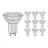 Voordeelpak 10x Noxion LED Spot GU10 PAR16 4W 345lm 36D - 830 Warm Wit | Dimbaar - Vervangt 50W