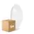 Voordeelpak 5x Ledvance LED Bulkhead Surface Circulair 400 Wit 24W 1920lm - 830 Warm Wit | 400mm - IP44 