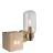 Voordeelpak 6x Nordlux Tutan Wandlamp Glas Messing | Geschikt voor E14