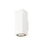 SLV Theo Pro L Wandlamp Aluminium Wit 10W 1200lm - 827 Zeer Warm Wit | Buitenverlichting - IP65