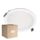 Voordeelpak 4x Ledvance LED Downlight Comfort Opaal Wit 30W/25W/20W 3600lm/3000lm/2400lm 100D - 930-940 CCT | Zaagmaat 200mm - IP44 - Beste Kleurweergave